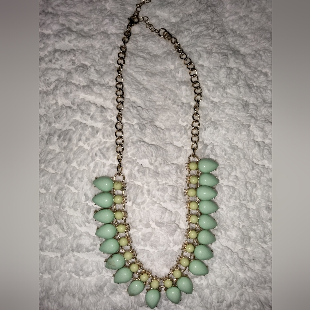 Elegant Mint Green Necklace